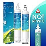 Waterdrop NSF 53 & 42 gecertificeerd koelkastwaterfilter, compatibel met GE RPWF (niet RPWFE), geavanceerd, pak van 2