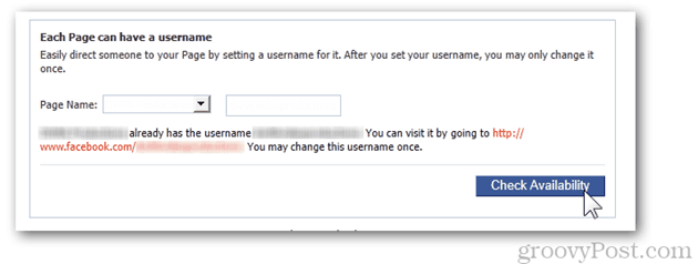 facebook pagina instellingen gebruikersnaam verander gebruikersnaam elke pagina kan een gebruikersnaam hebben paginanaam controleer beschikbaarheid