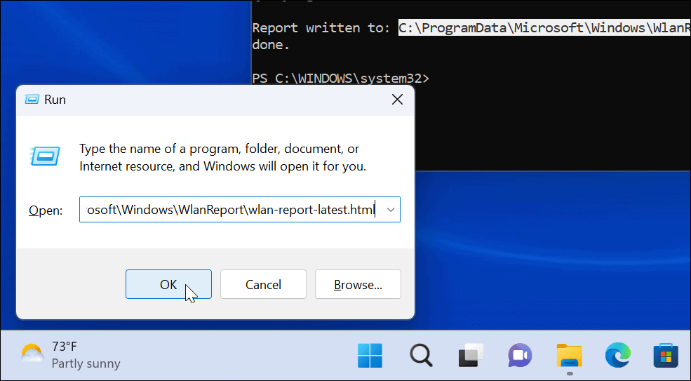 Genereer een Wi-Fi-rapport op Windows 11