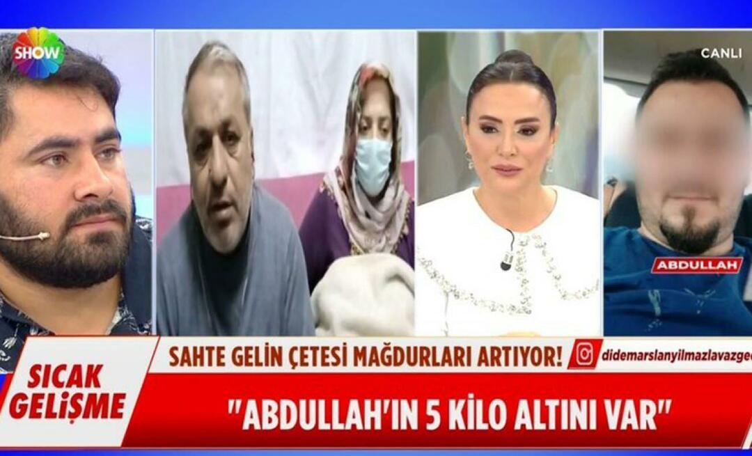 De huwelijksbende werd opgepakt in het programma van Verlating met Didem Arslan! Verward op live-uitzending