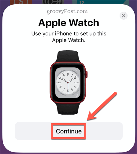 Apple Watch gaat door met koppelen