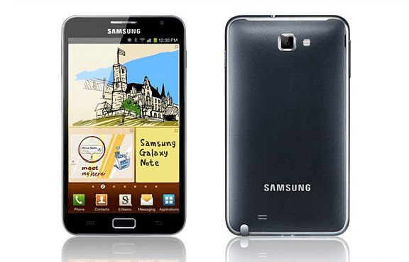 Een miljoen Samsung Galaxy Note verzonden