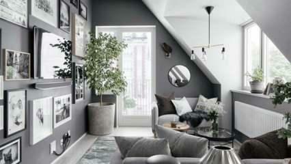 Hoe wordt grijze kleur gebruikt in huisdecoratie?