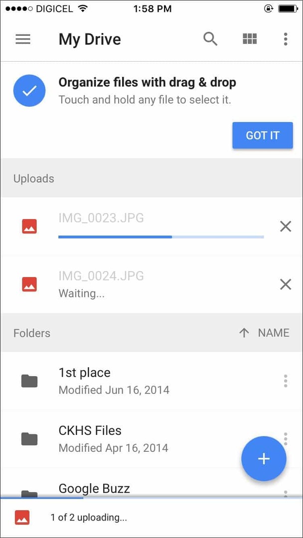 Google Drive voor iOS geüpdatet met 3D Touch-ondersteuning