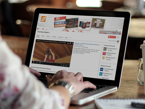 home depot youtube placeit afbeelding