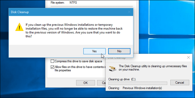 Update voor Windows 10 november: Win 20 GB schijfruimte terug