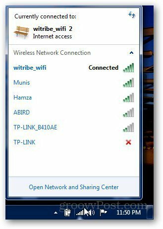 Wifi-wachtwoord 1