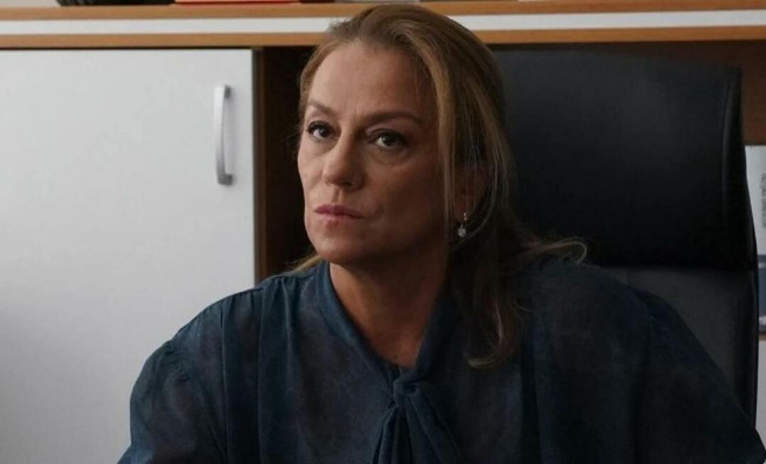 Ayşen Sezerel, hoofdofficier van justitie Nadide van de tv-serie Justitie: “Ik feliciteer het publiek van de rechterlijke macht van harte”