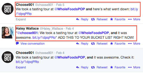 Whole Foods Twitter vermeldt