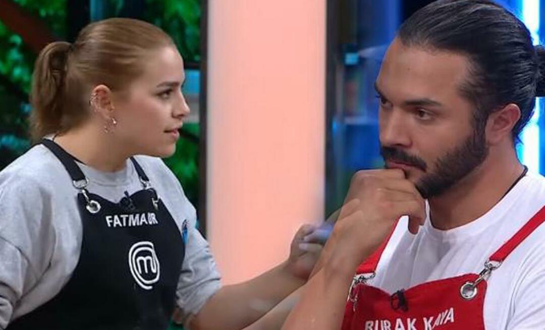 Fatma Nur en Burak Kaya kregen ruzie in MasterChef Turkije: je bent zo respectloos!