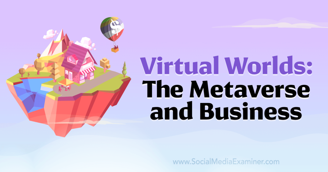 Virtual Worlds: The Metaverse en Business-Social Media Examiner
