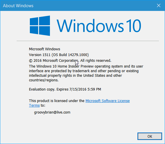 Windows 10 Redstone Build 14279 uitgebracht voor insiders, dit is wat er nieuw is