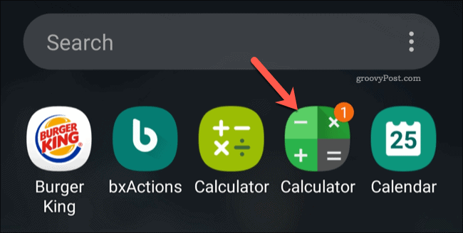 App-pictogram van Android Calculator Vault