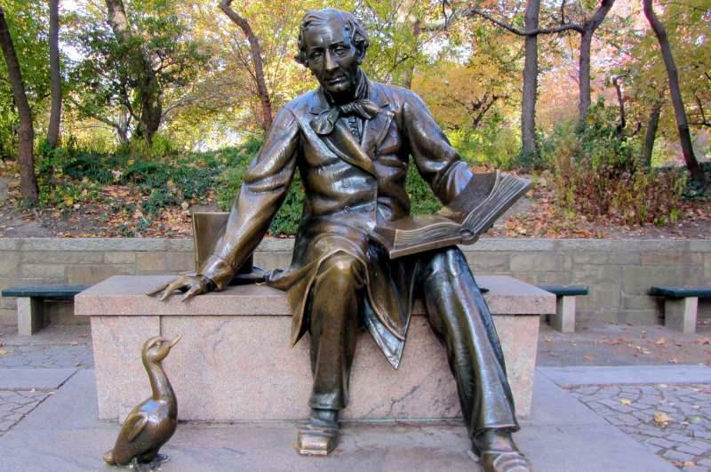 Hans Christian Andersen-standbeeld 