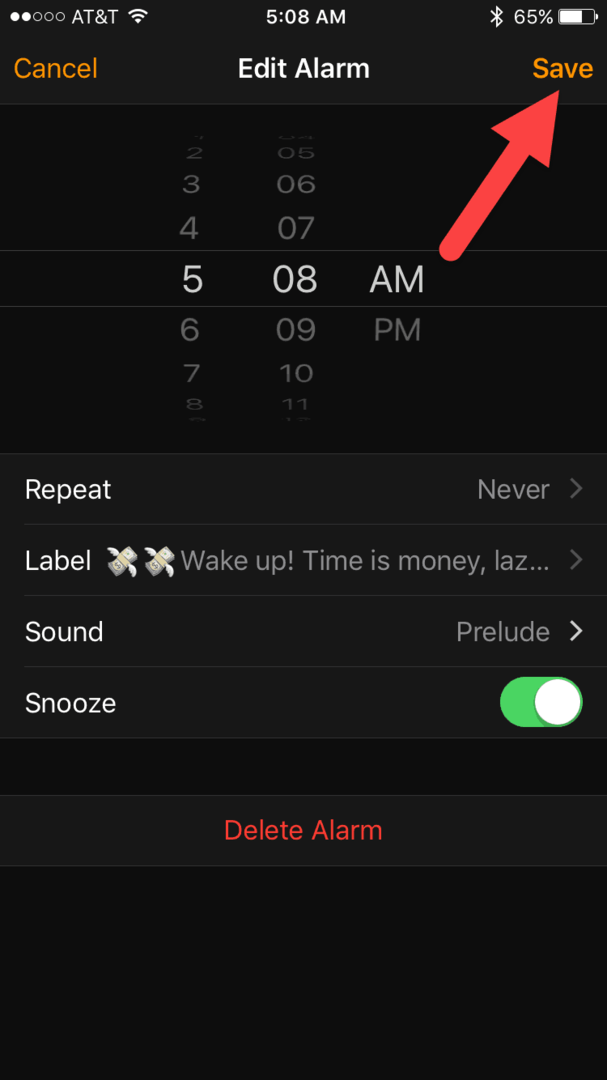 How-To iPhone-alarmlabels instellen en snooze-knop uitschakelen