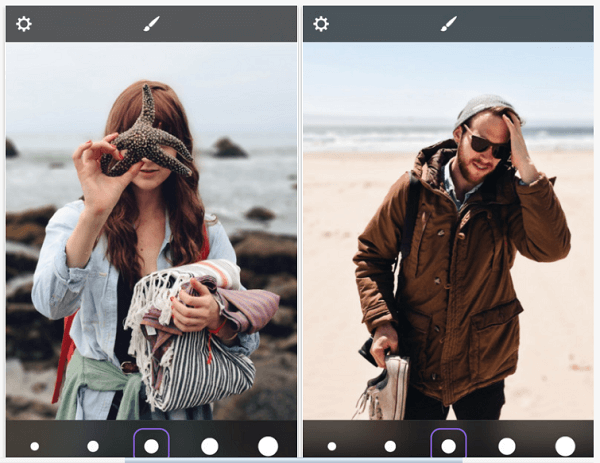 Gebruik de Patch-app voor slimme portretbewerking op uw iOS-apparaten.
