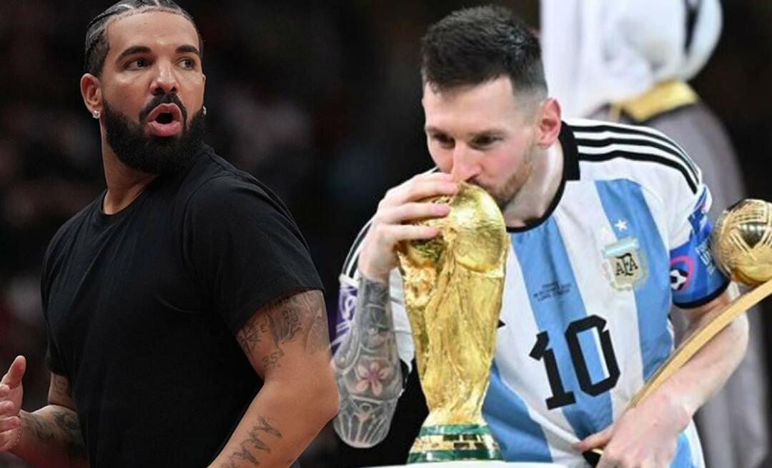 Drake wedde op de wedstrijd Argentinië-Frankrijk om $1 miljoen te verliezen