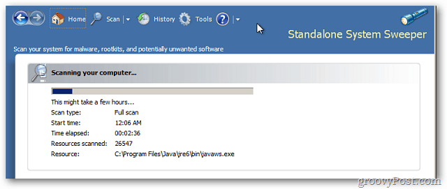 Microsoft Standalone System Sweeper is een Rootkit Analyzer voor Windows