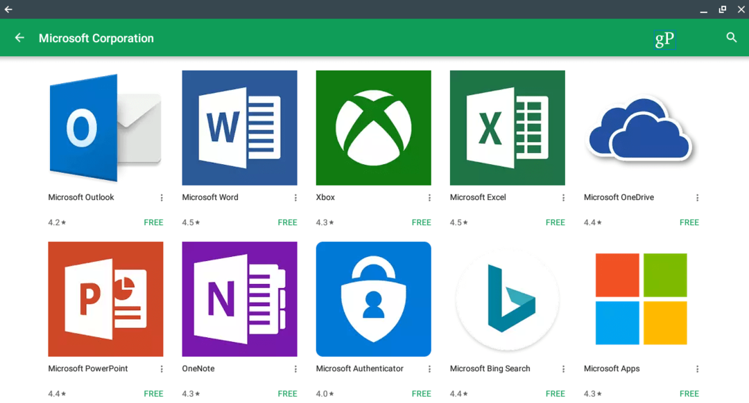 Microsoft Office voor Chromebooks is nu beschikbaar