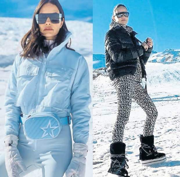 De uitgaven van het sneeuwseizoen van de beroemde actrice Yasemin Özilhan zijn verbluffend!