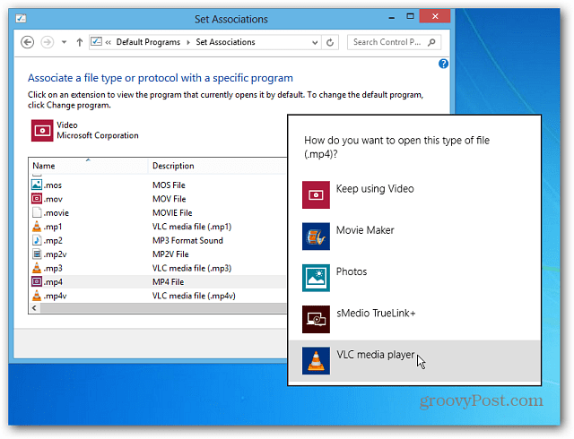 Windows 8: video's en muziekbestanden openen in bureaubladprogramma's