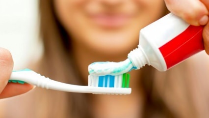 Gebieden waar u tandpasta kunt gebruiken 