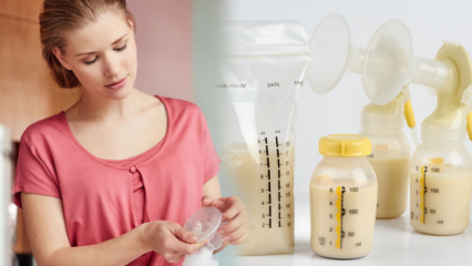 Hoe wordt moedermelk bewaard zonder te bederven? Hoe melk uit melk gebruiken? Tijdens het opwarmen van melk ...