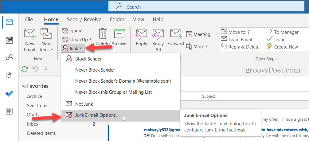 Outlook synchroniseert niet