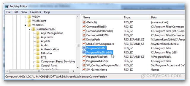 Hoe de directory te wijzigen Windows installeert programma's naar