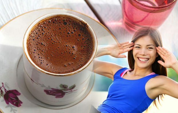 Verzwakt koffie drinken voor en na het sporten?