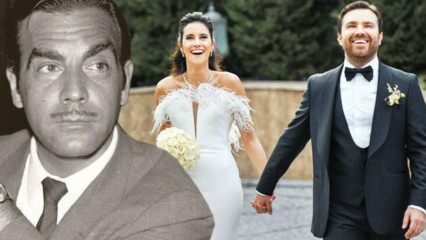 Emre Levent, de kleinzoon van Ayhan Işık, een van de sterren van Yeocolçam, is getrouwd!