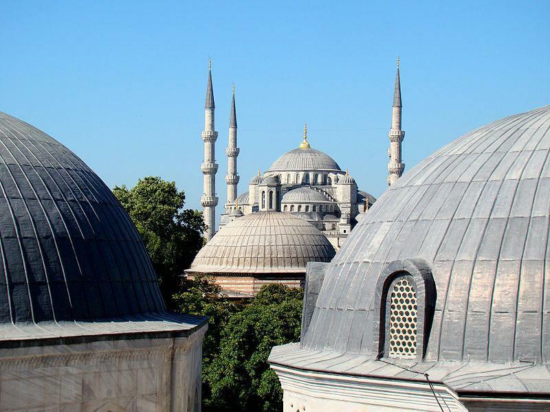 Architectonische kenmerken van de Blauwe Moskee 