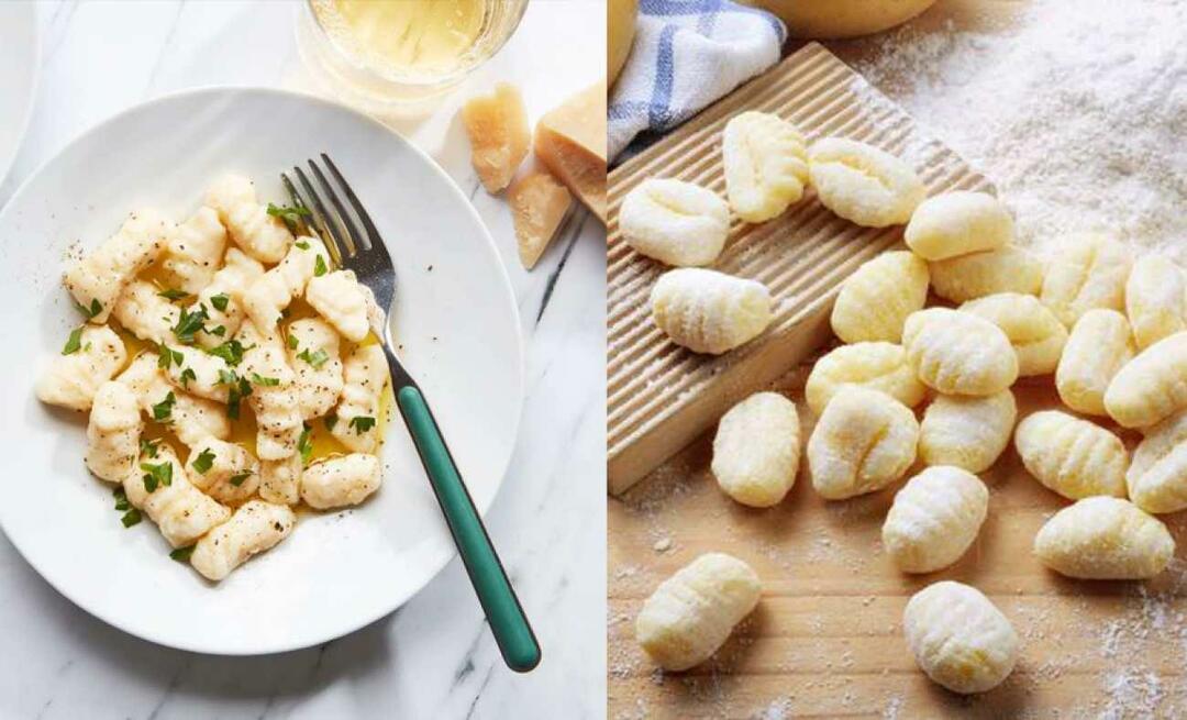 Kan gnocchi gemaakt worden zonder aardappelen? Hier is de smaak van de Italiaanse keuken, gnocchi