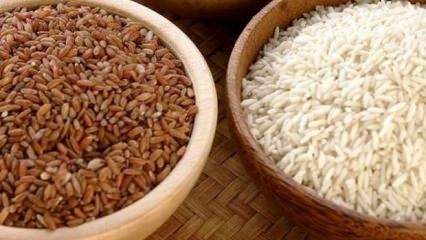 Is witte rijst of bruine rijst gezonder?