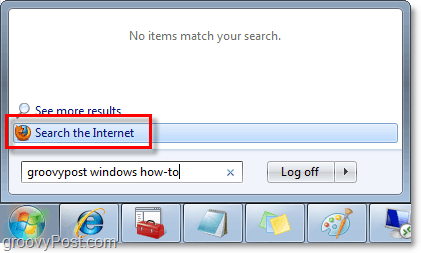 doe windows 7 zoekopdrachten en internetzoekopdrachten vanuit het startmenu orb zoekvak