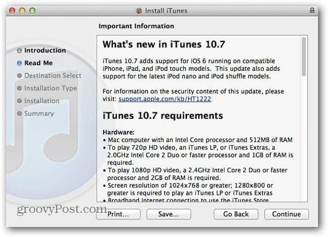 Apple brengt incrementele iTunes 10.7-update uit