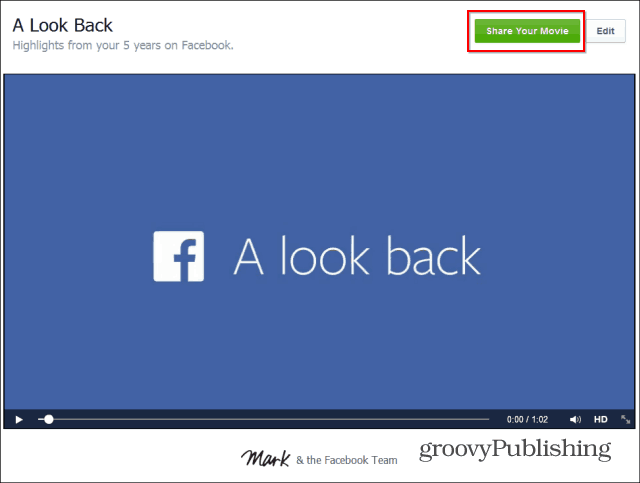 Hoe u uw Facebook 'A Look Back'-video kunt bewerken