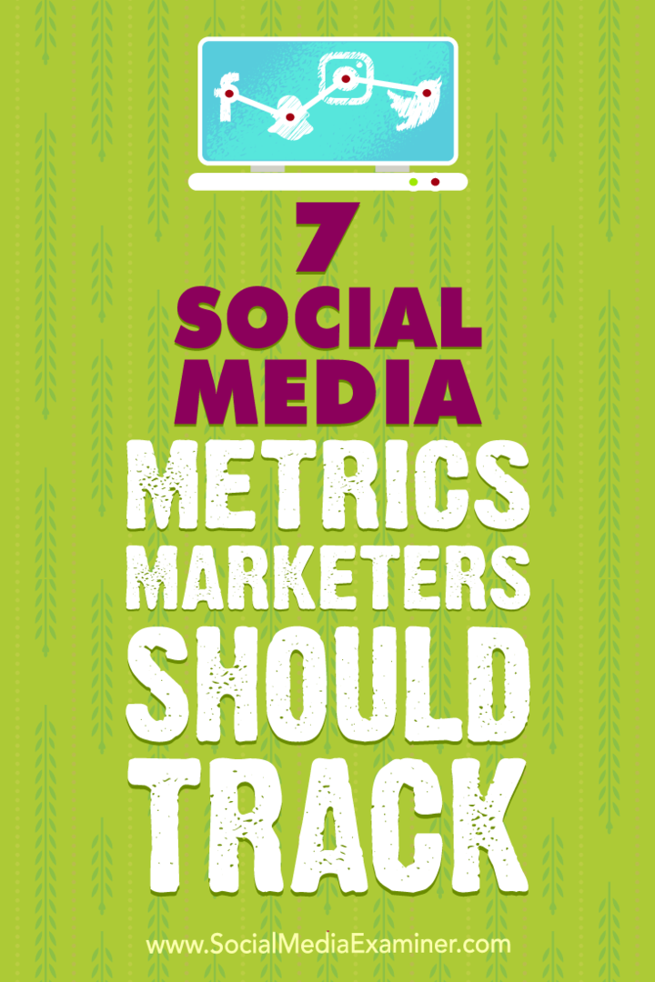 7 Social Media Metrics Marketeers moeten volgen: Social Media Examiner