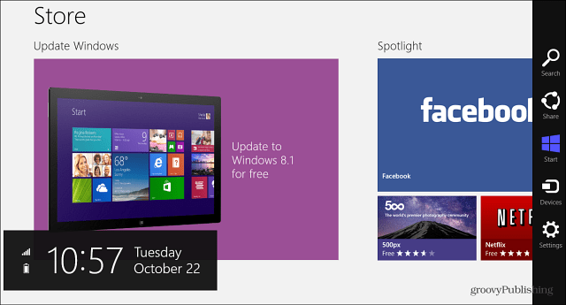 update naar Windows 8.1
