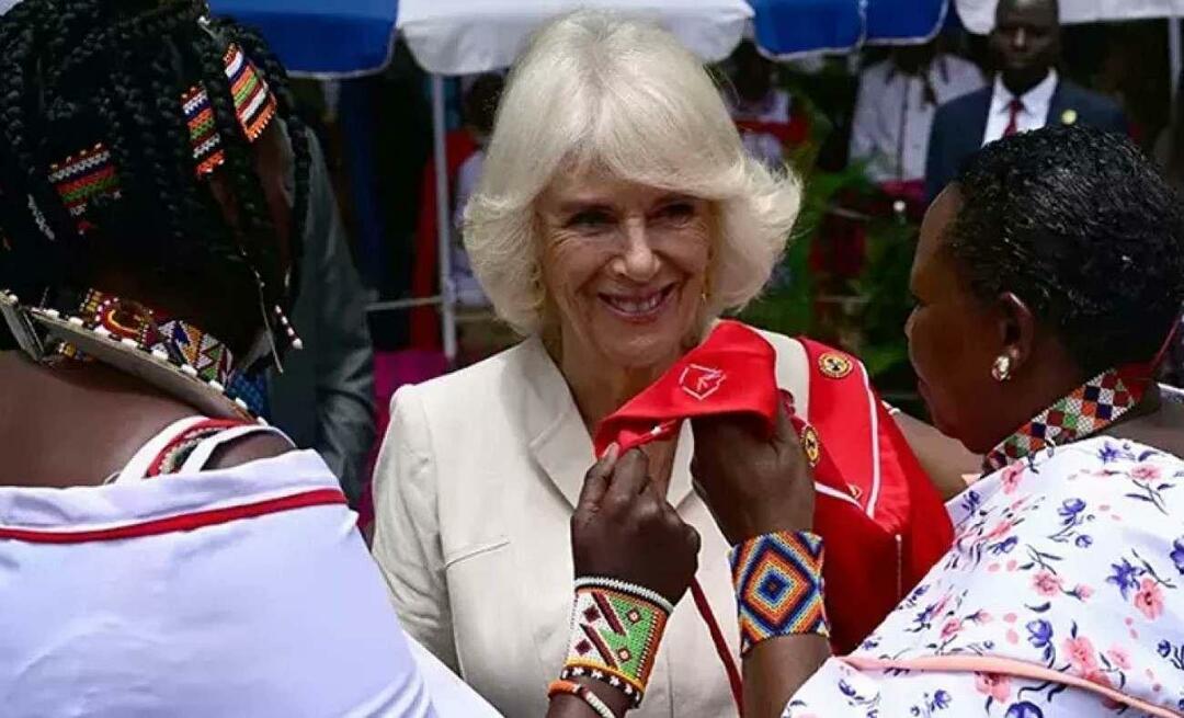 Koningin Camilla vergat dat het haar verboden was geld mee te nemen! Weggelaten op de markt