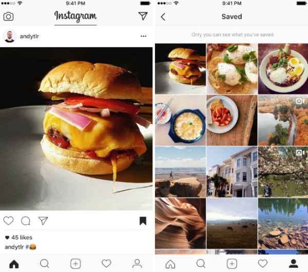 Op Instagram opgeslagen berichten zijn nu beschikbaar als onderdeel van Instagram versie 10.2 voor zowel iOS als Android.