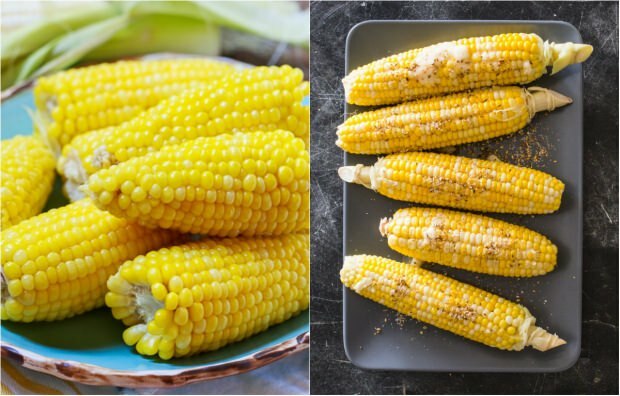 Hoe je thuis gekookte maïs maakt