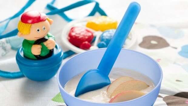 Fruitpuree recept met yoghurt voor baby's