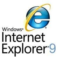 Logo van Internet Explorer 9