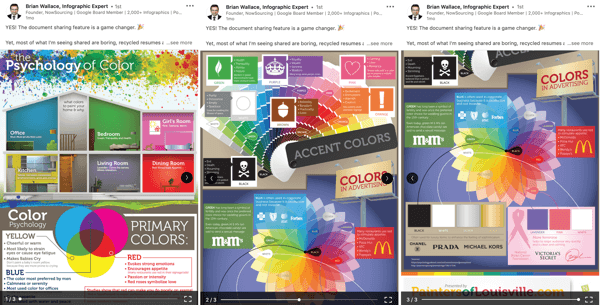 Documenten delen in uw LinkedIn-berichten: marketingtips: sociale media-examinator