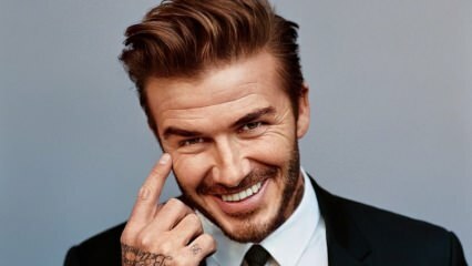 David Beckham gaf commentaar op zijn vrouw Victoria Beckham, die voor het eerst lachte!