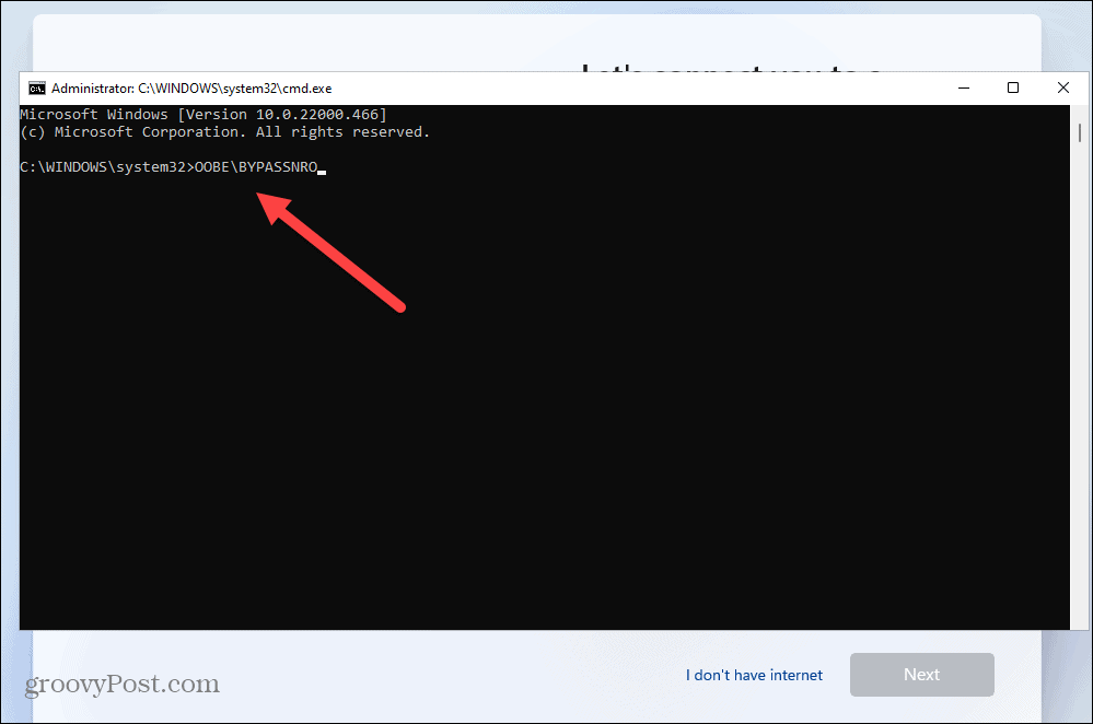Windows 11 installeren zonder internetverbinding