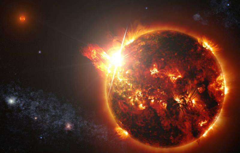 Wat is een zonnevlam? Wanneer flitst de zonne-energie, wat zijn de gevolgen