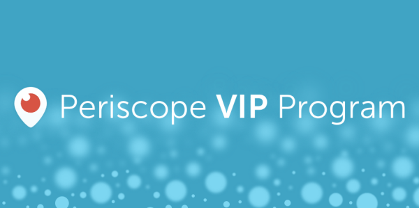 periscope vip-programma