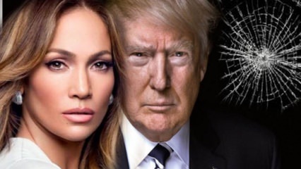 Jennifer Lopez na Donald Trump!